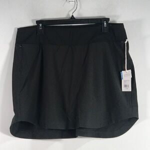 Free Fly Bamboo-Lined Active Breeze Skort, Women's Size XL - Black